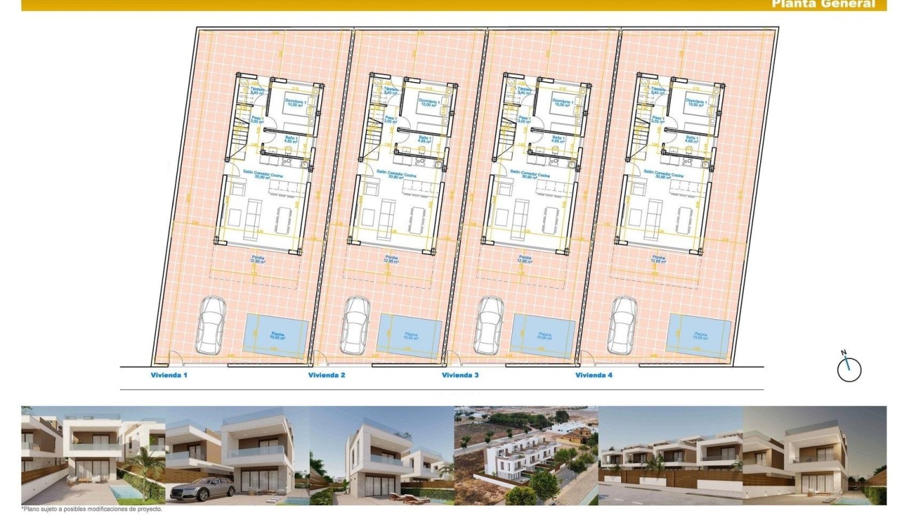 New Build - Villa - Pilar de La Horadada - pueblo
