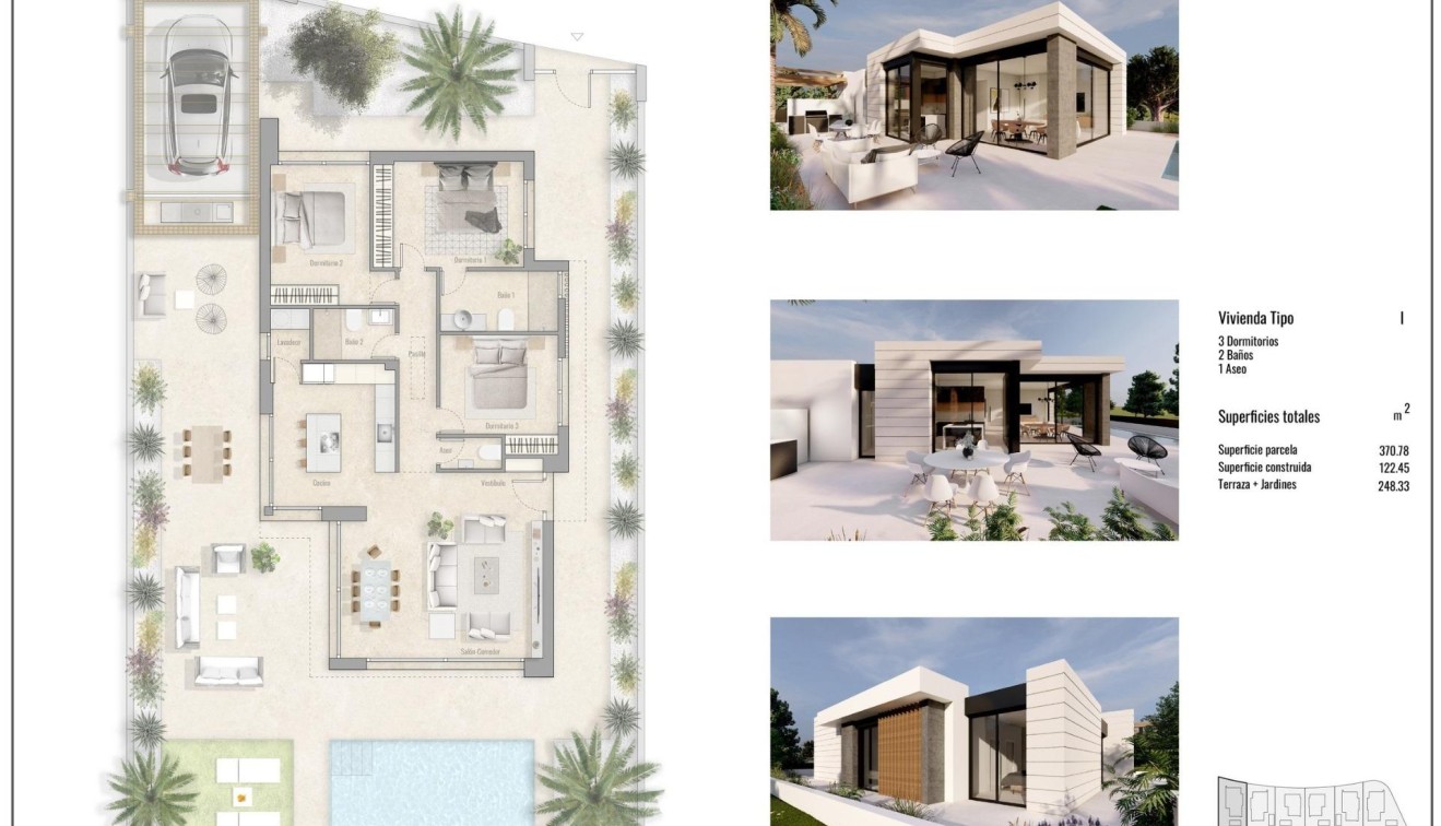 New Build - Villa - Pilar de La Horadada - Roda Golf