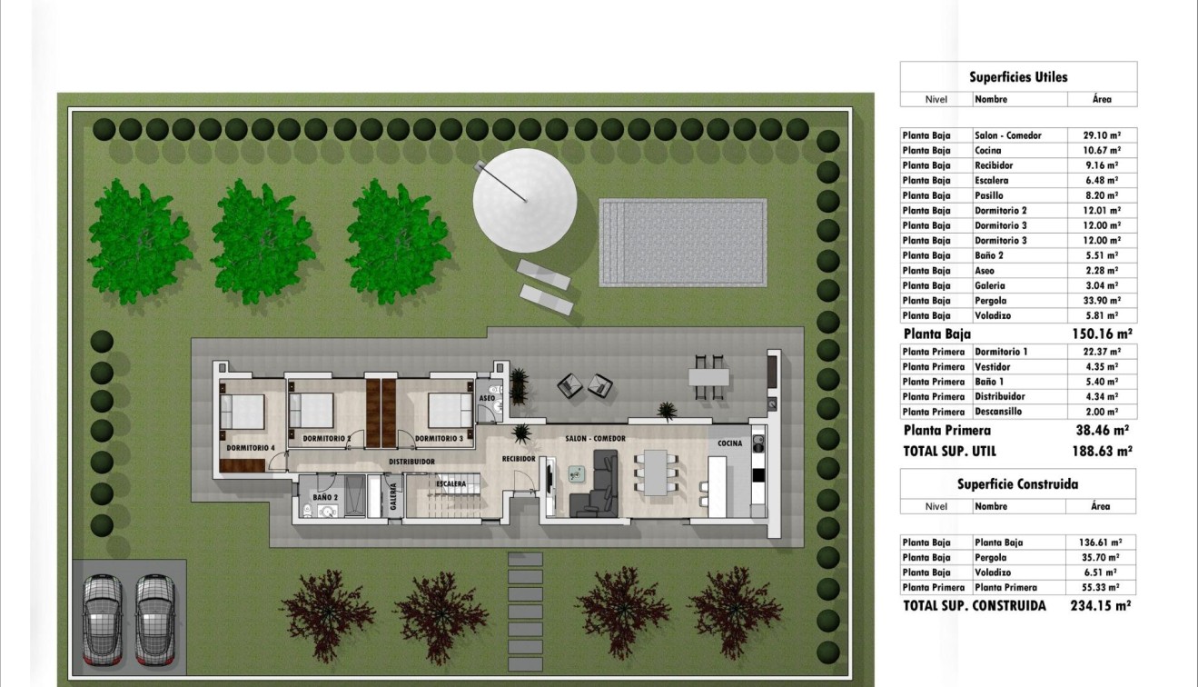 New Build - Villa - Pinoso - Lel