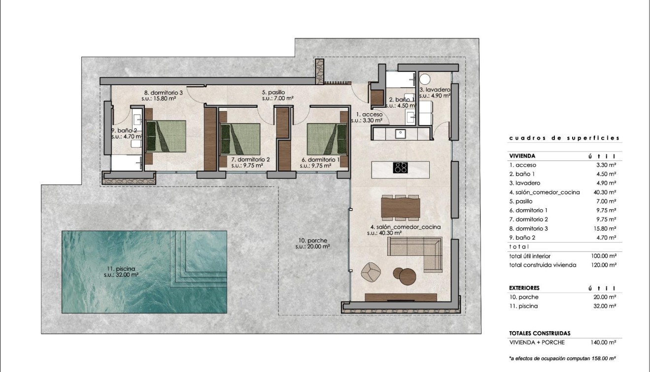 New Build - Villa - Pinoso - Lel
