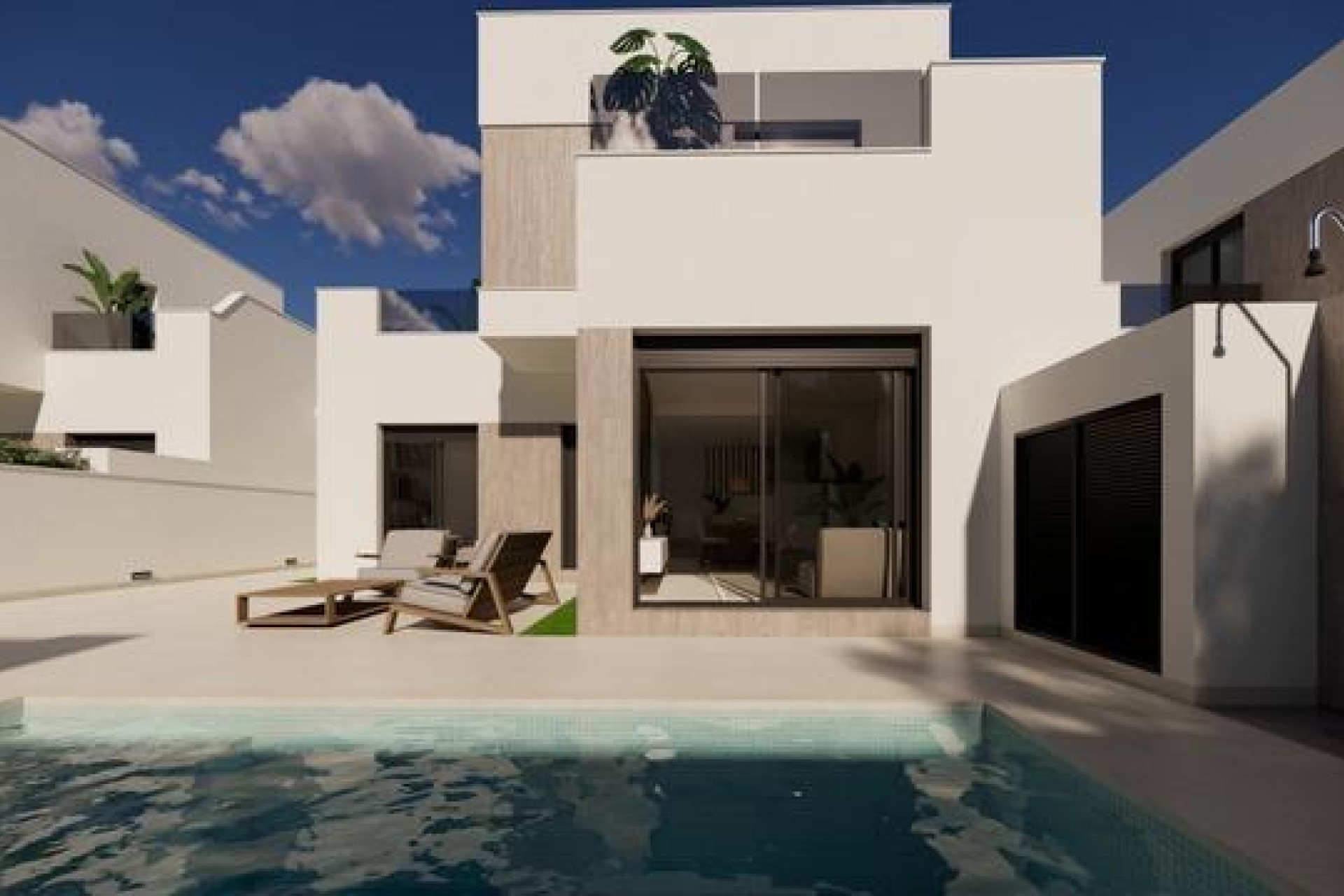 New Build - Villa - San Fulgencio - Polideportivo