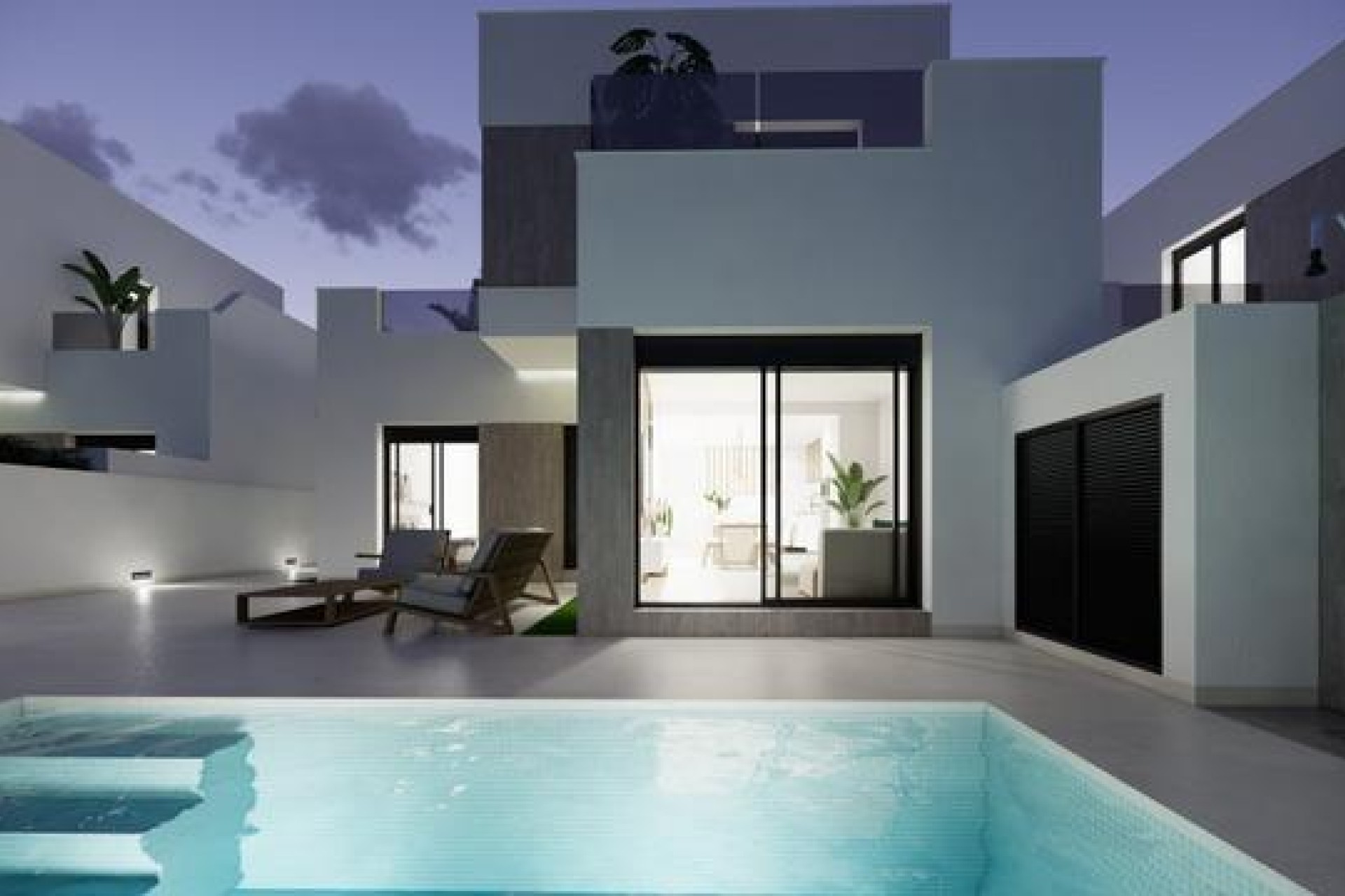 New Build - Villa - San Fulgencio - Polideportivo