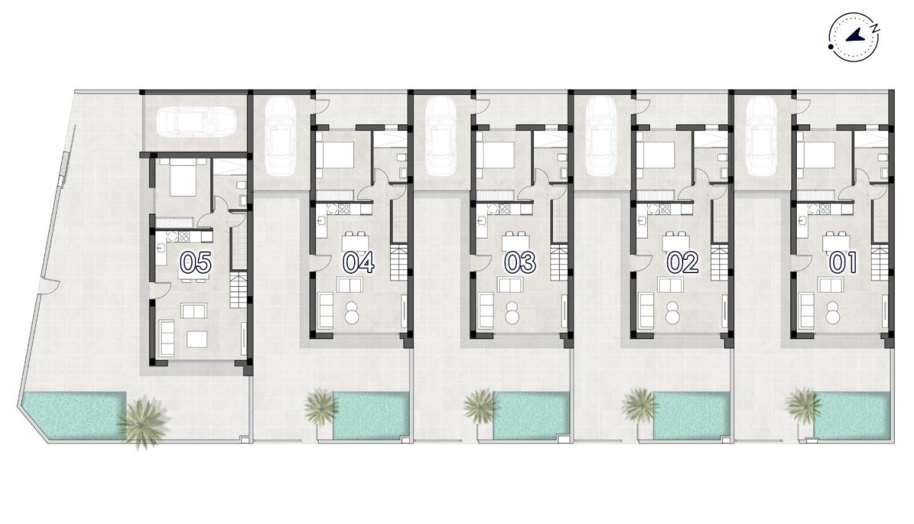 New Build - Villa - San Pedro del Pinatar - Polideportivo