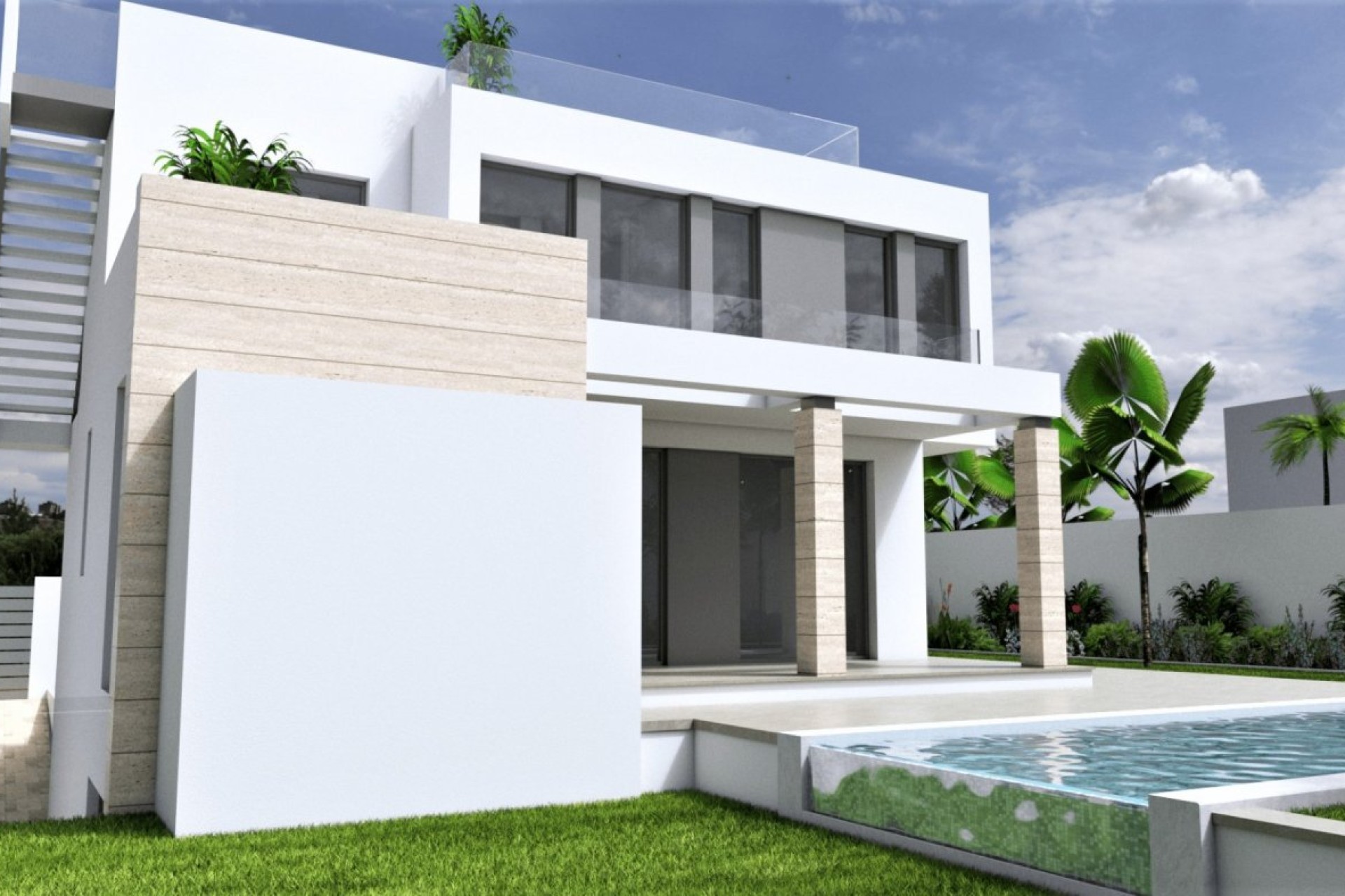 New Build - Villa - Torrevieja - Aguas nuevas 1