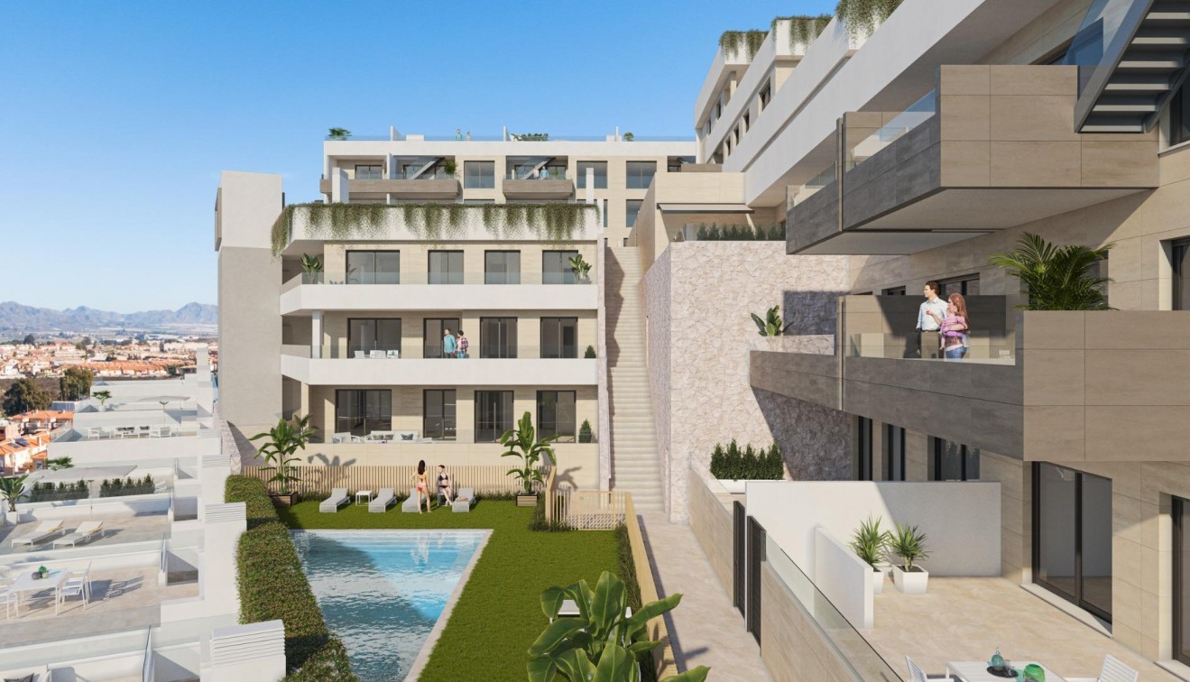 Nieuwbouw - Appartement - Águilas - Playa del Hornillo