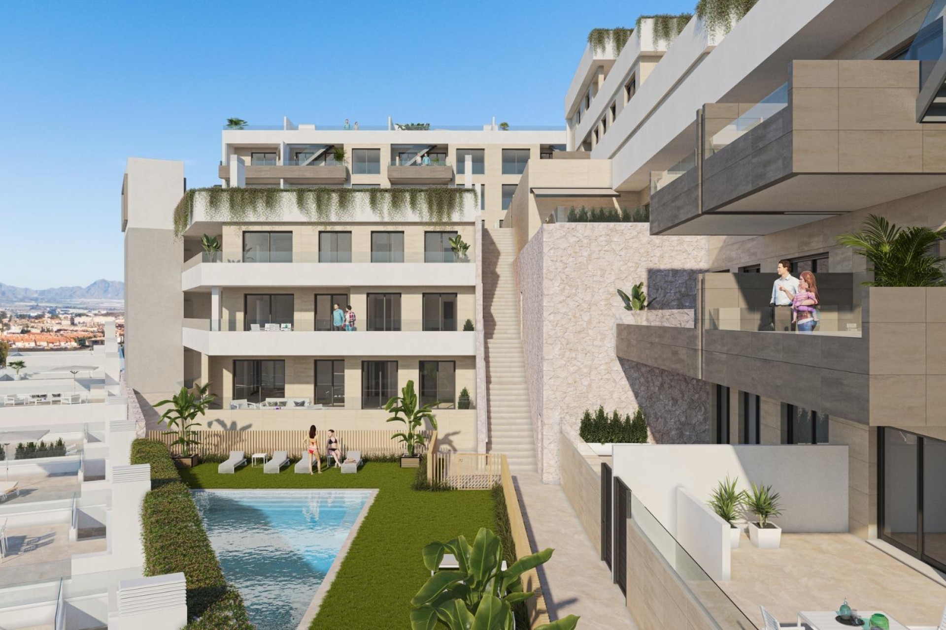 Nieuwbouw - Appartement - Águilas - Playa del Hornillo