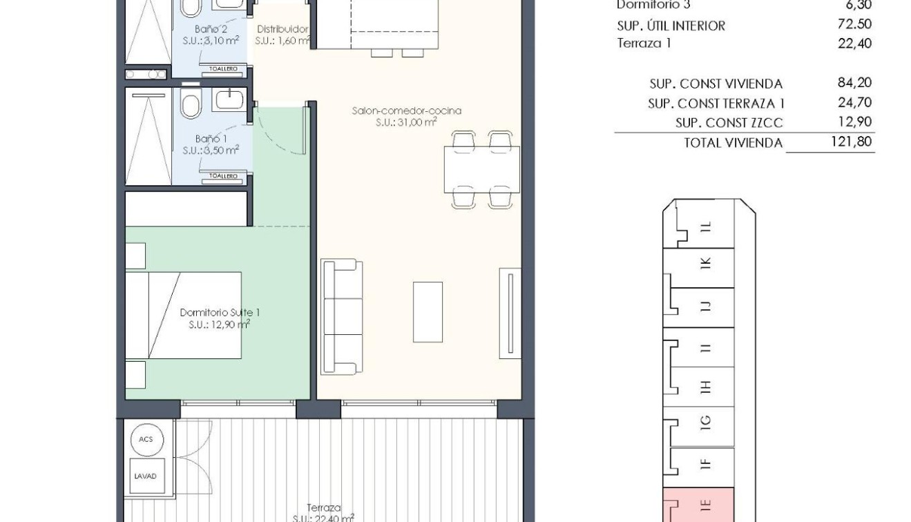 Nieuwbouw - Appartement - Benijófar - Pueblo