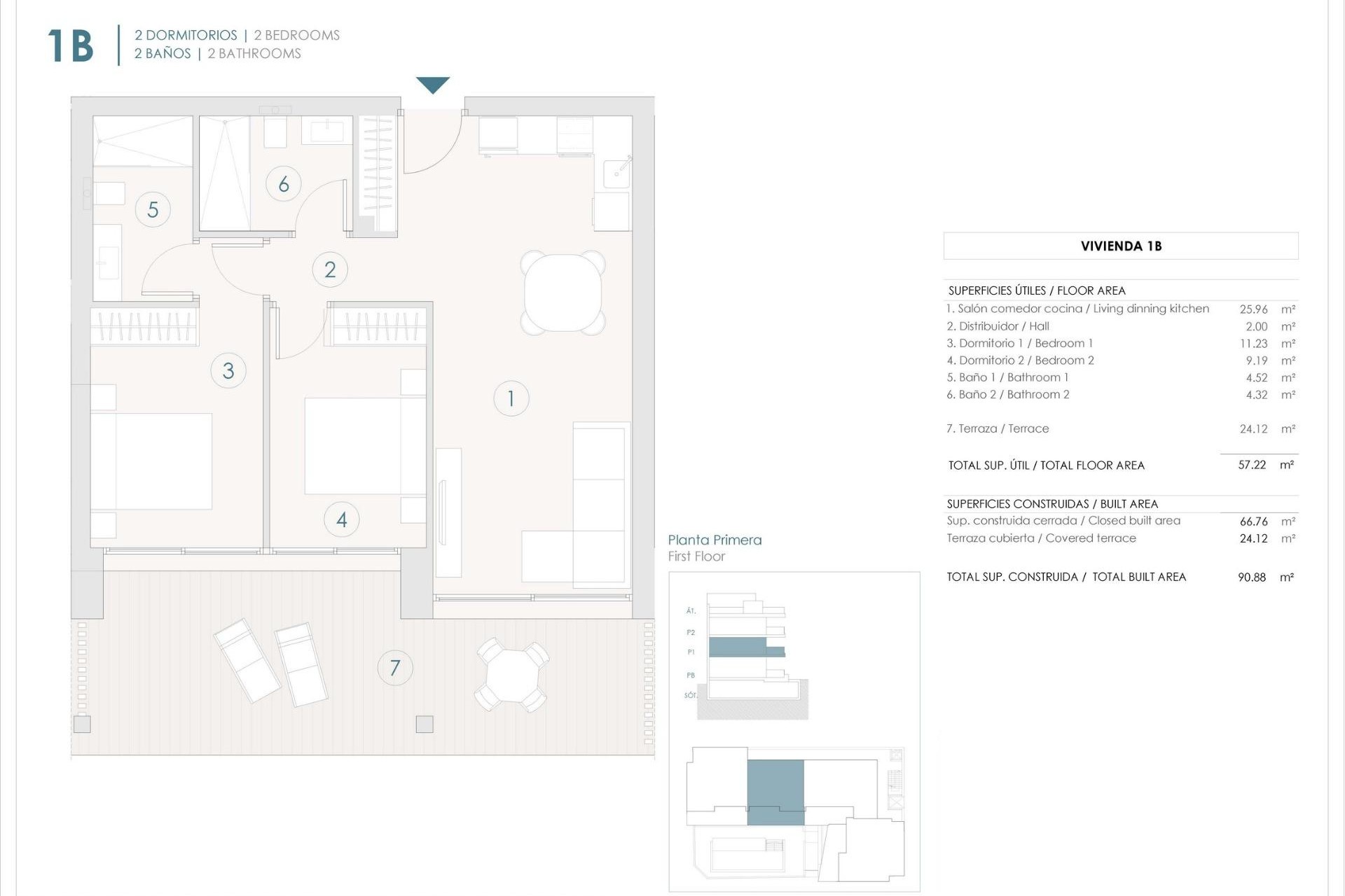 Nieuwbouw - Appartement - Benijófar - Pueblo