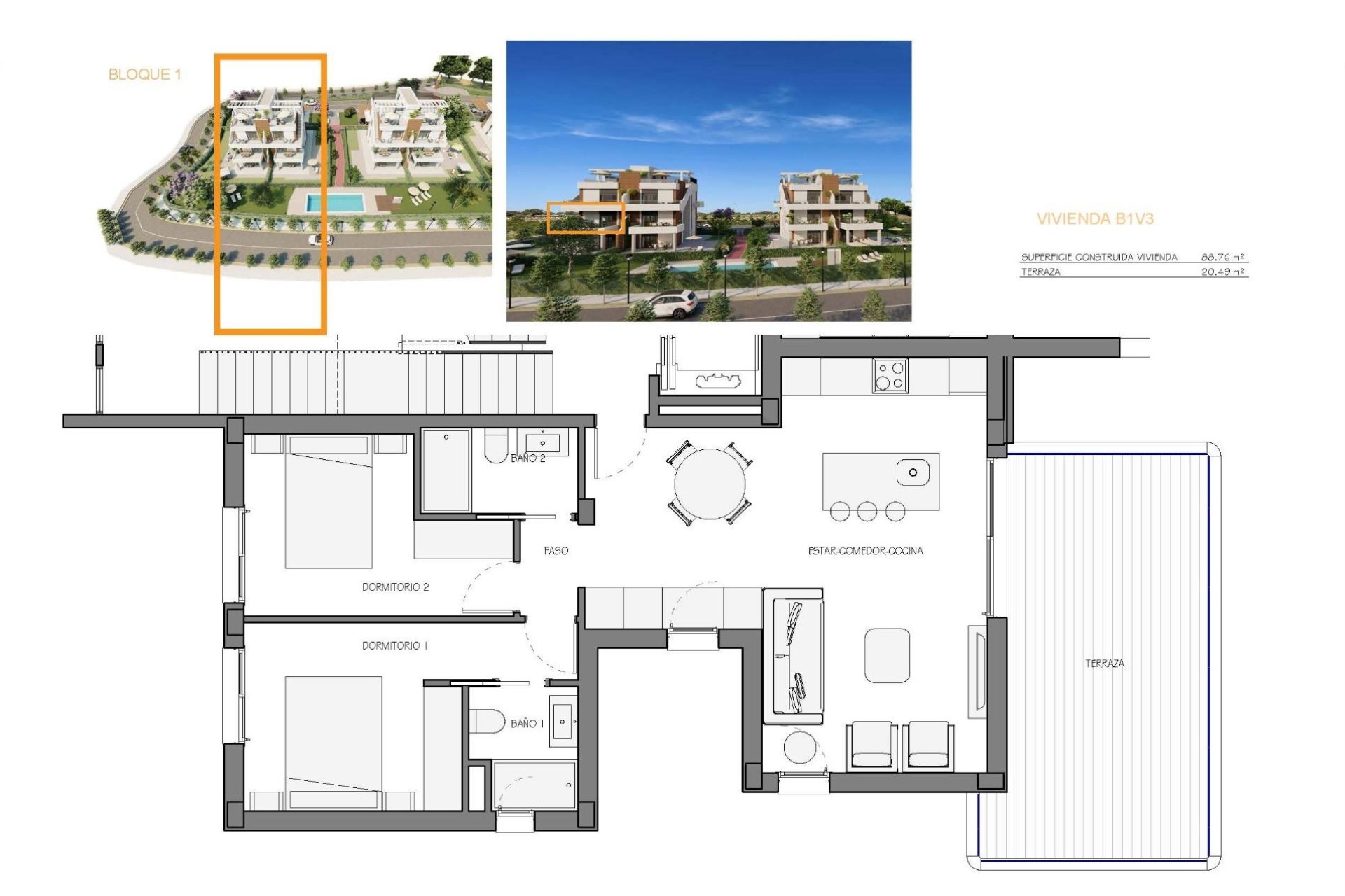 Nieuwbouw - Appartement - Fuente Álamo - Hacienda del Alamo
