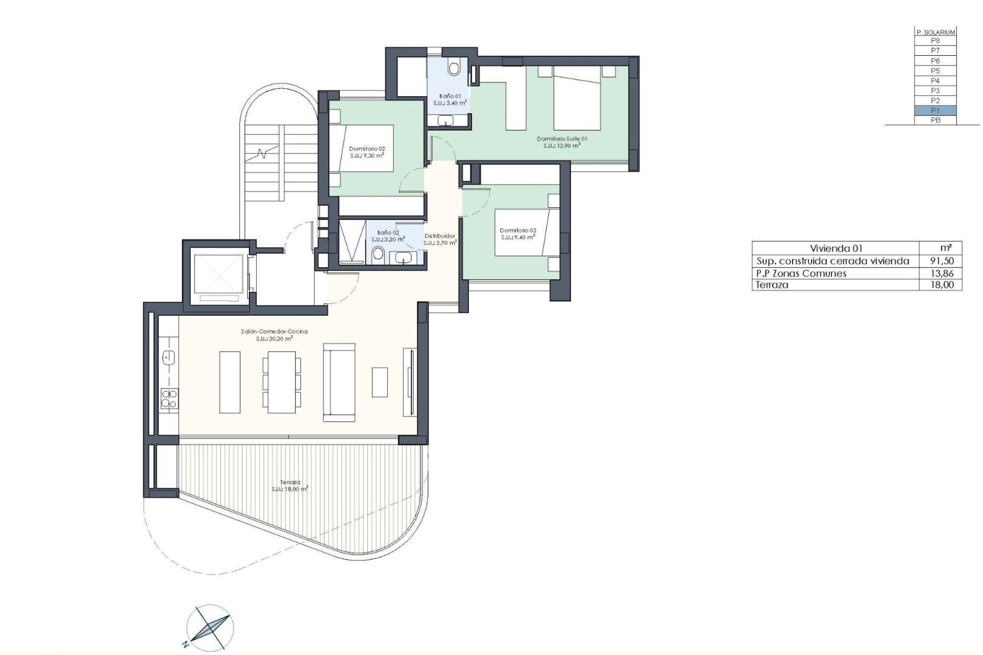 Nieuwbouw - Appartement - Guardamar del Segura - Avenida del Puerto