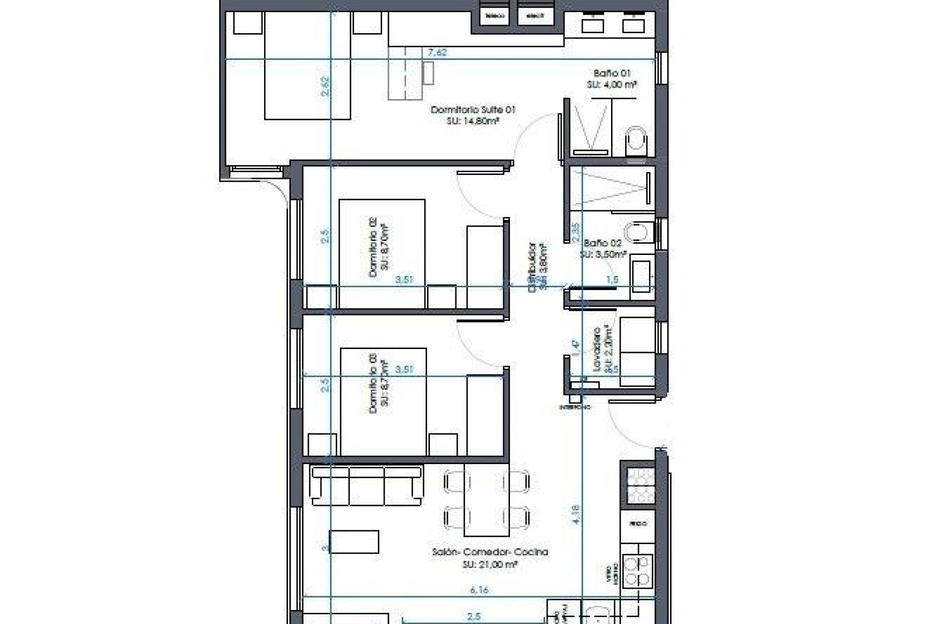 Nieuwbouw - Appartement - Guardamar del Segura - Camino del Puerto