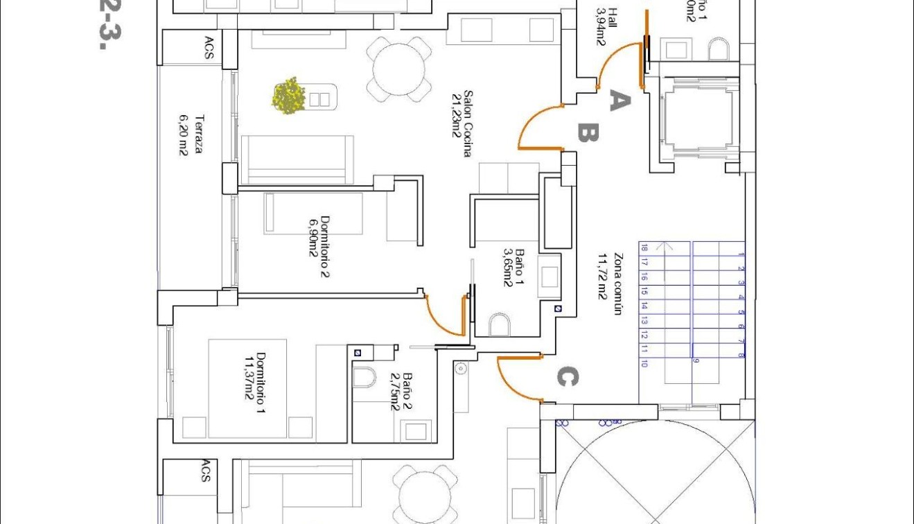 Nieuwbouw - Appartement - Guardamar del Segura - Pueblo