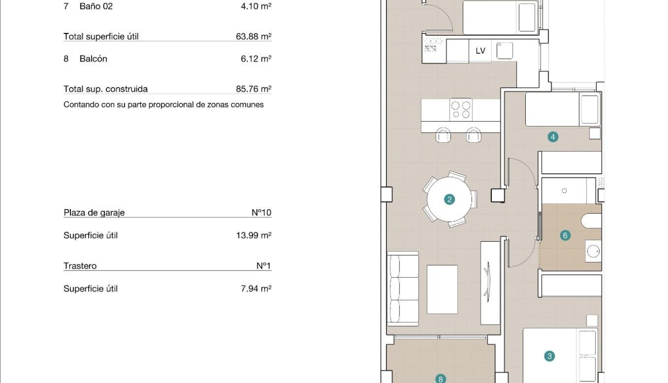 Nieuwbouw - Appartement - Jacarilla - pueblo