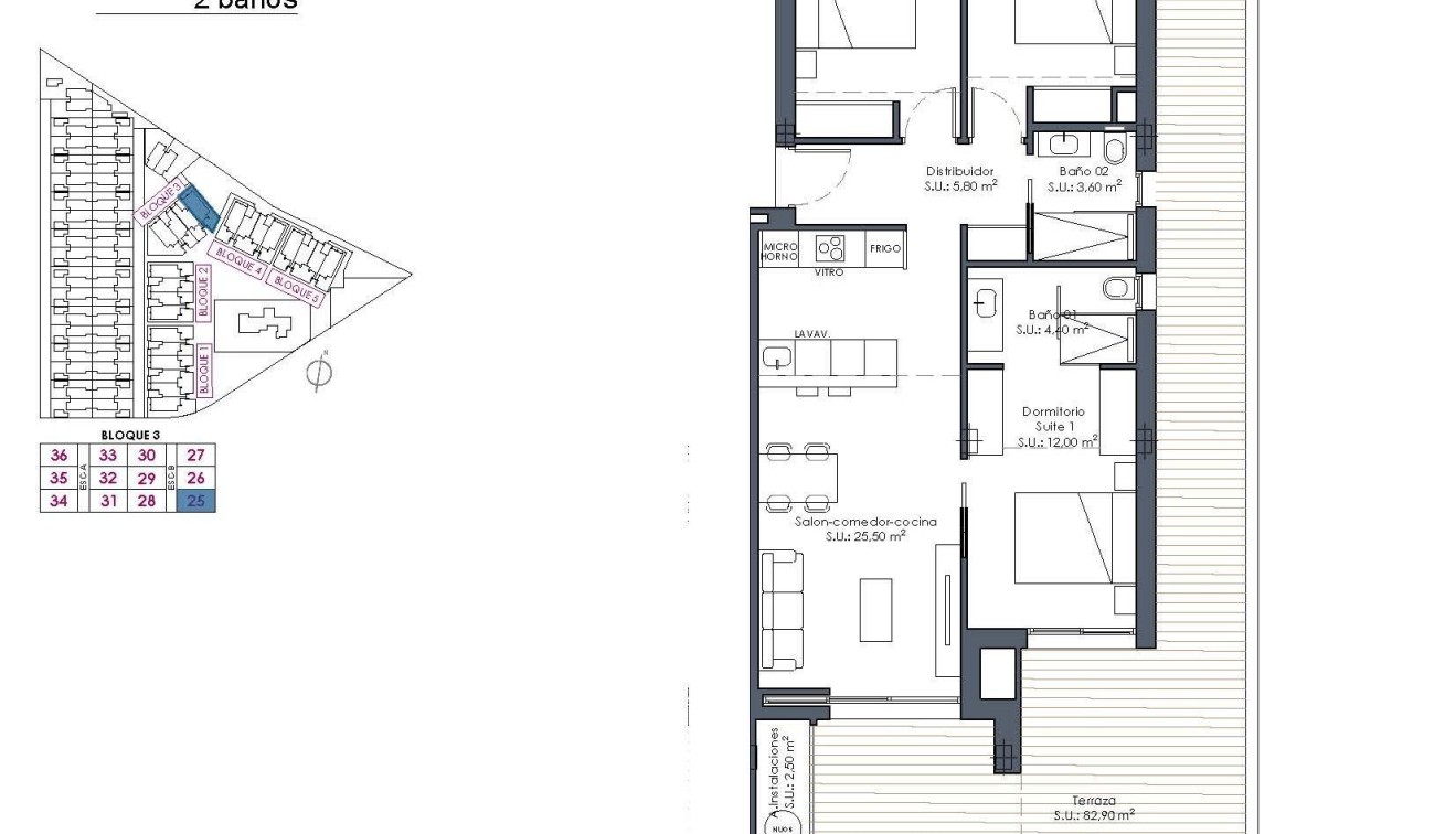 Nieuwbouw - Appartement - Los Alcázares - Serena Golf