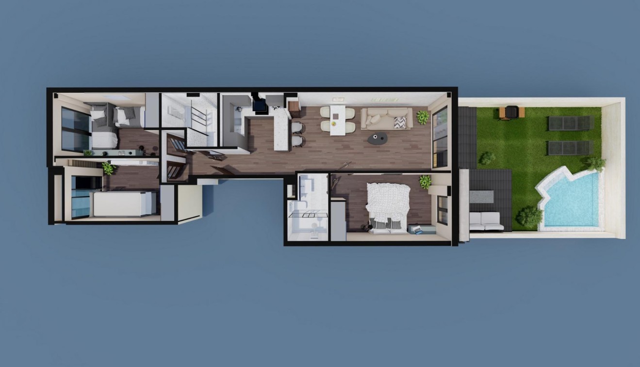 Nieuwbouw - Appartement - Pilar de La Horadada - pueblo