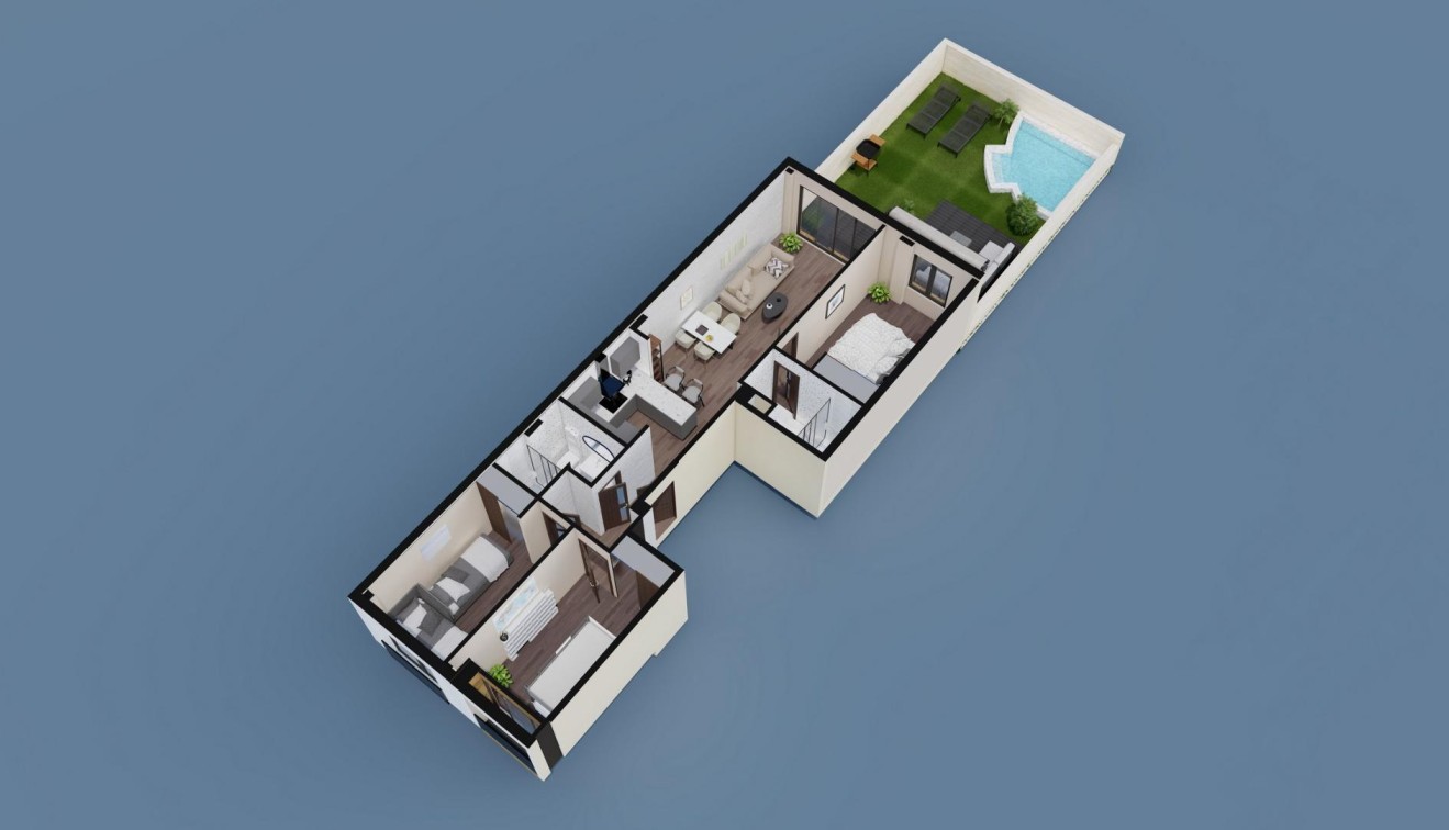 Nieuwbouw - Appartement - Pilar de La Horadada - pueblo