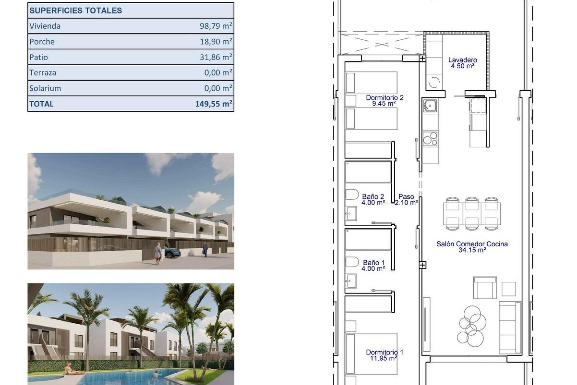 Nieuwbouw - Appartement - Pilar de La Horadada - pueblo