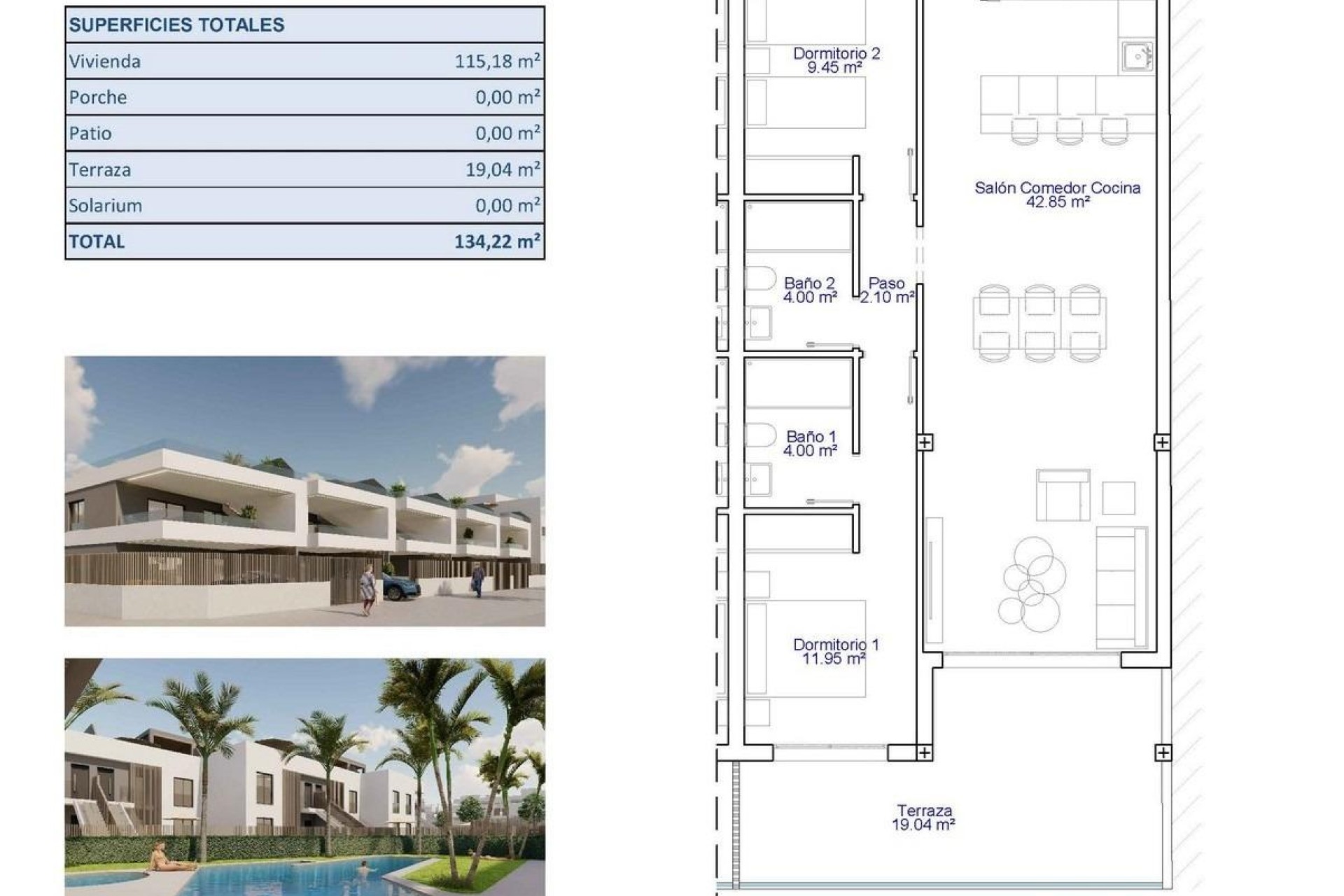 Nieuwbouw - Appartement - Pilar de La Horadada - pueblo