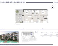 Nieuwbouw - Appartement - San Javier - Santiago de la Ribera