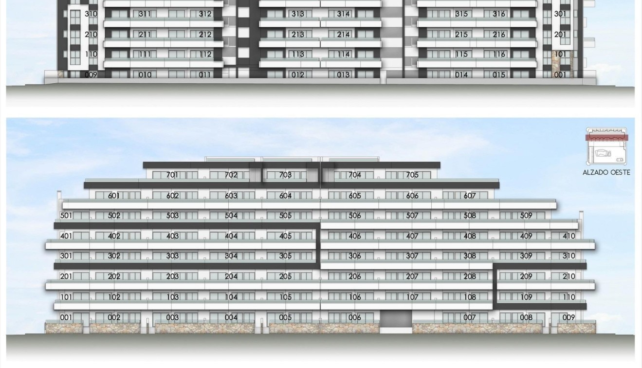 Nieuwbouw - Appartement - San Miguel - Pueblo