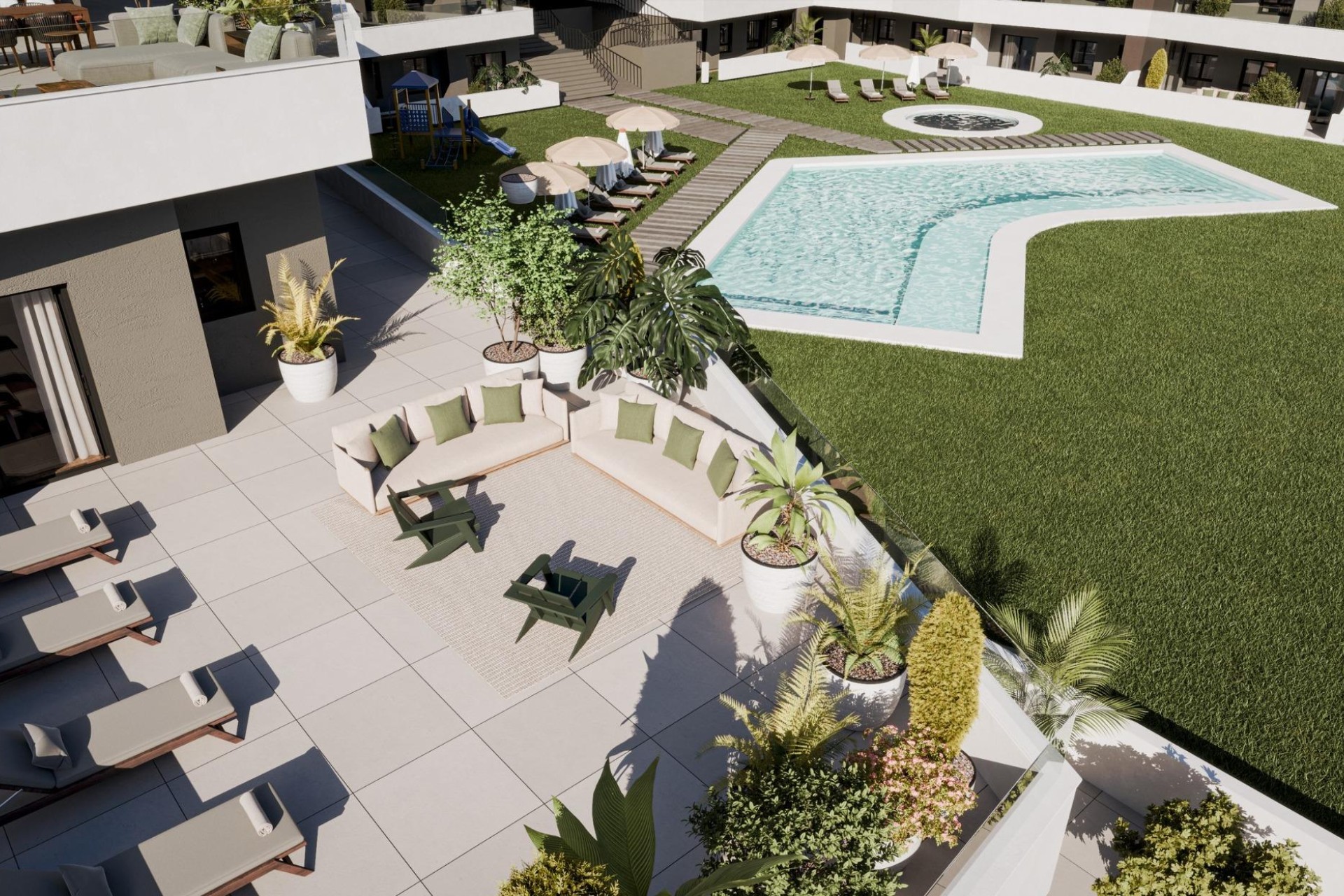Nieuwbouw - Appartement - San Miguel - Pueblo