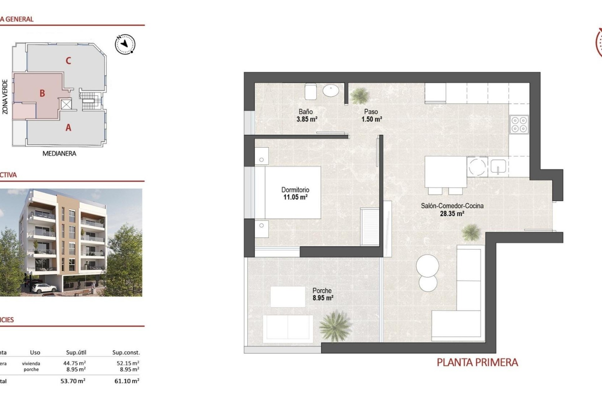 Nieuwbouw - Appartement - San Pedro del Pinatar - Lo Pagan, San Pedro del Pinatar