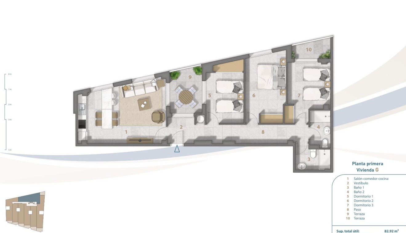 Nieuwbouw - Appartement - San Pedro del Pinatar - Playa Villananitos