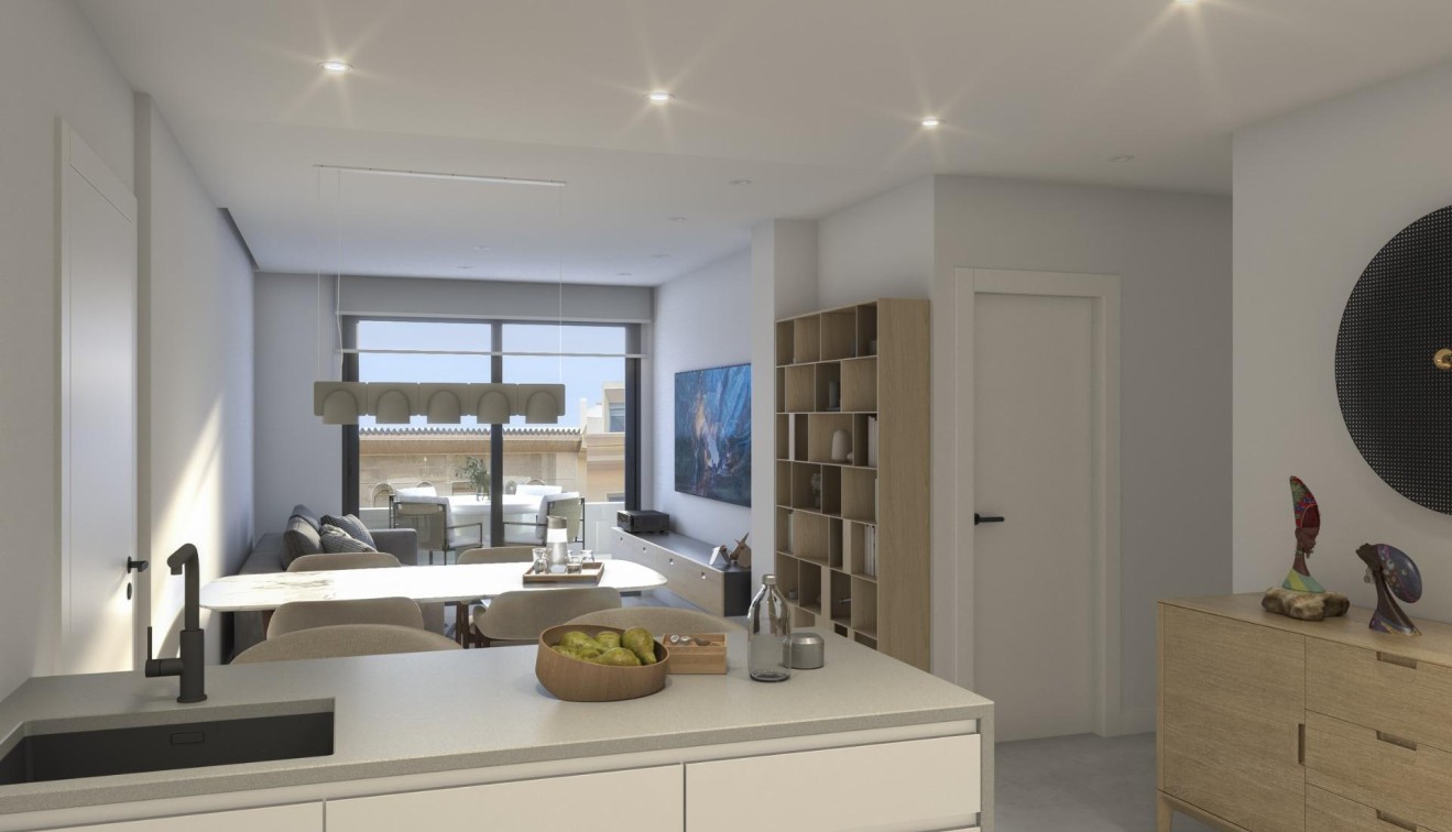 Nieuwbouw - Appartement - Santa Pola - pueblo