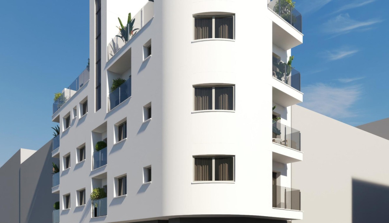 Nieuwbouw - Appartement - Torrevieja - Centro