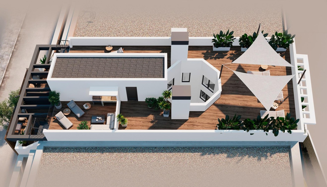 Nieuwbouw - Appartement - Torrevieja - Playa de El Cura