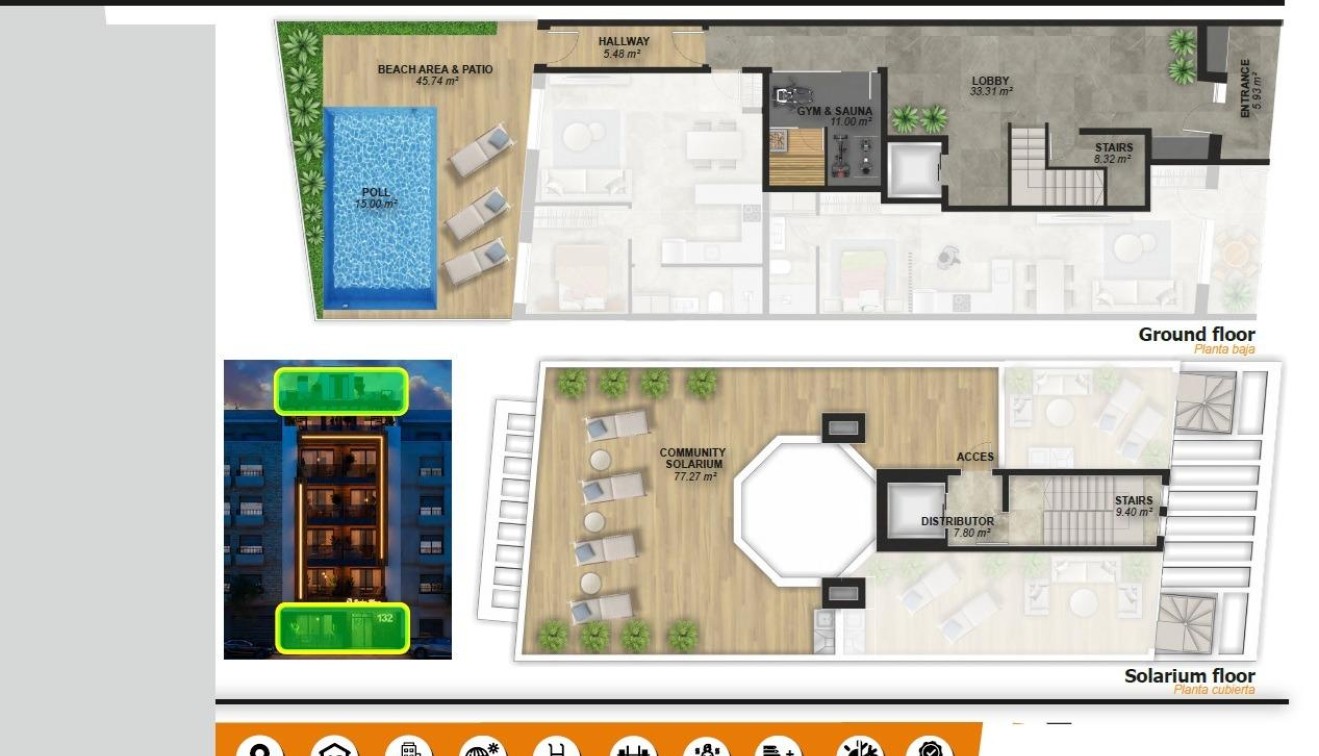 Nieuwbouw - Appartement - Torrevieja - Playa de El Cura