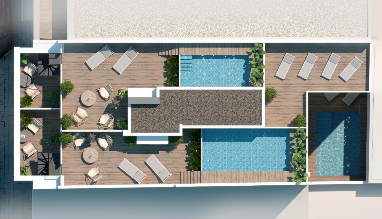 Nieuwbouw - Appartement - Torrevieja - Playa de El Cura