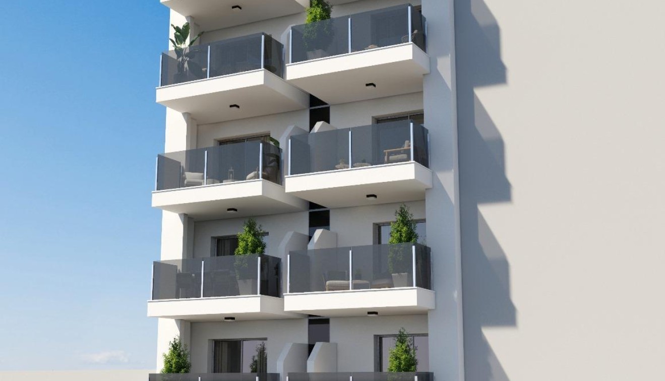 Nieuwbouw - Appartement - Torrevieja - Playa de El Cura