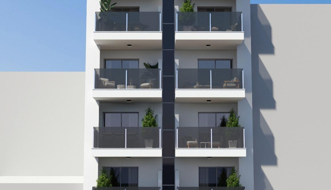 Nieuwbouw - Appartement - Torrevieja - Playa de El Cura