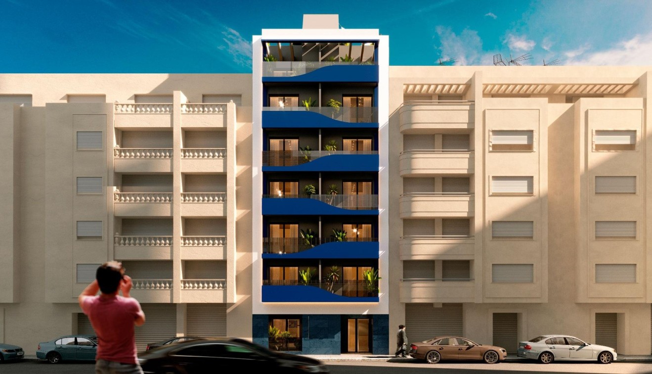 Nieuwbouw - Appartement - Torrevieja - Playa del Acequión