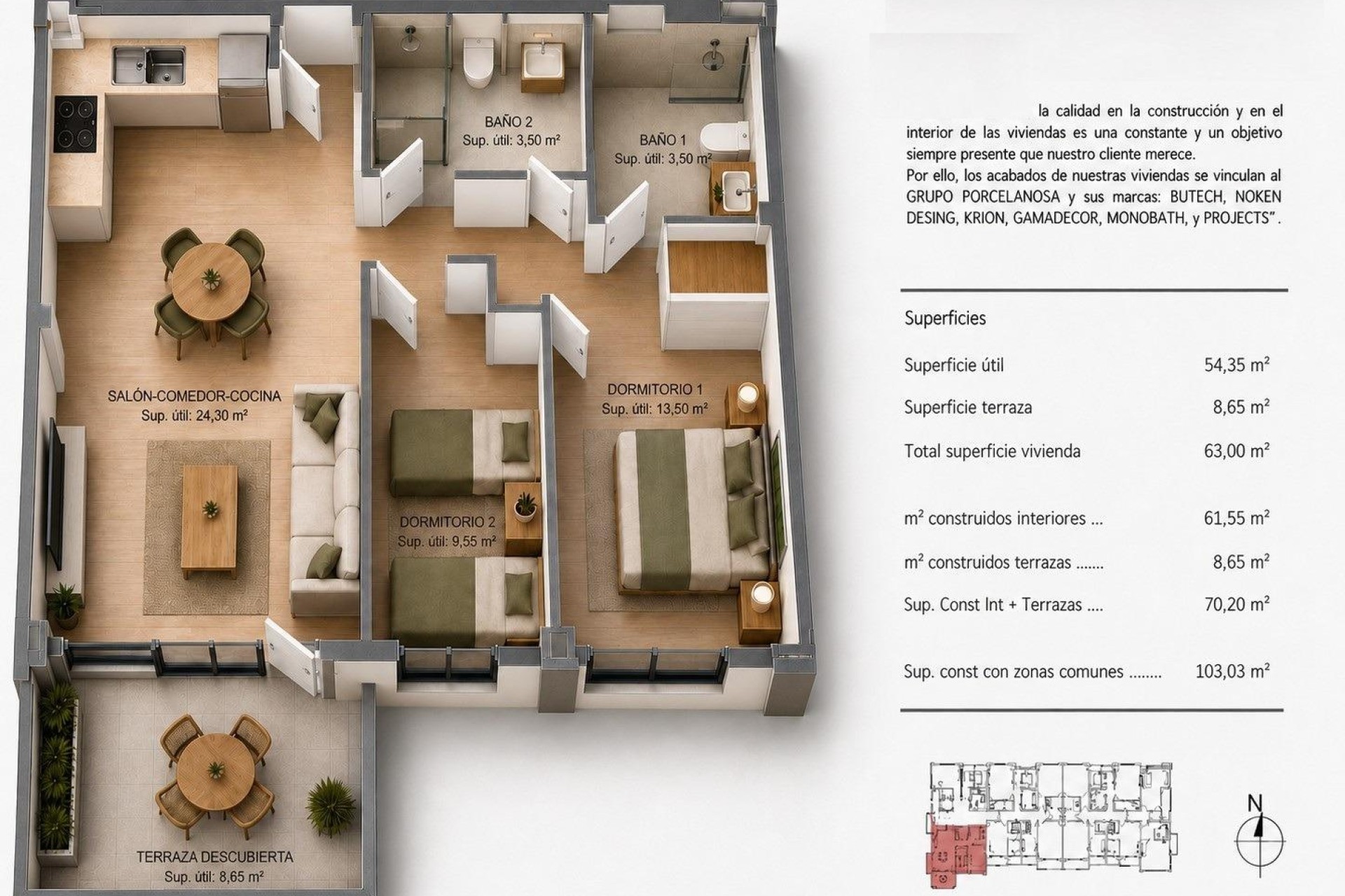 Nieuwbouw - Appartement - Villajoyosa - Cala de Finestrat