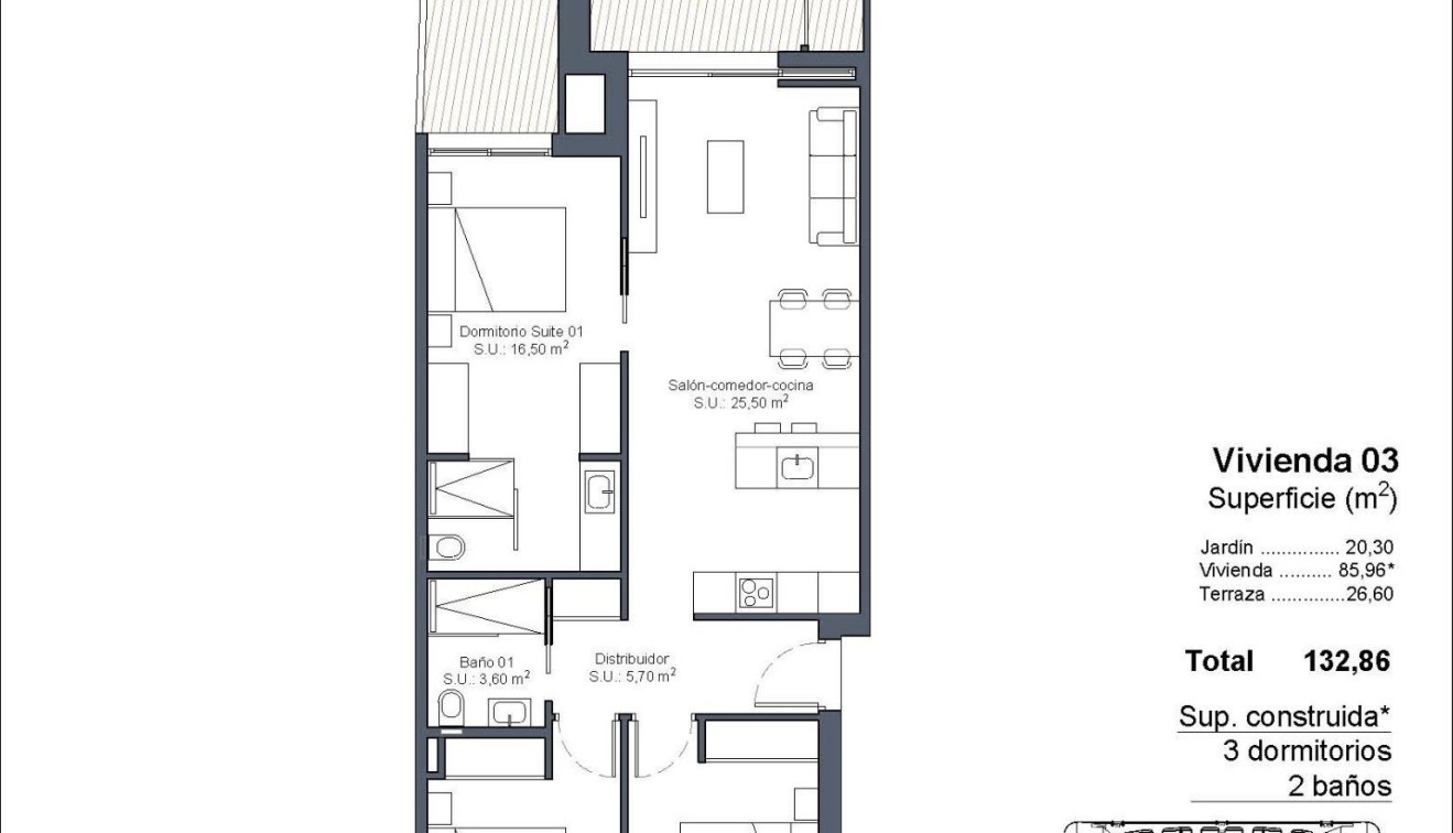 Nieuwbouw - Bungalow - Ciudad Quesada - Rojales - Lo Marabú