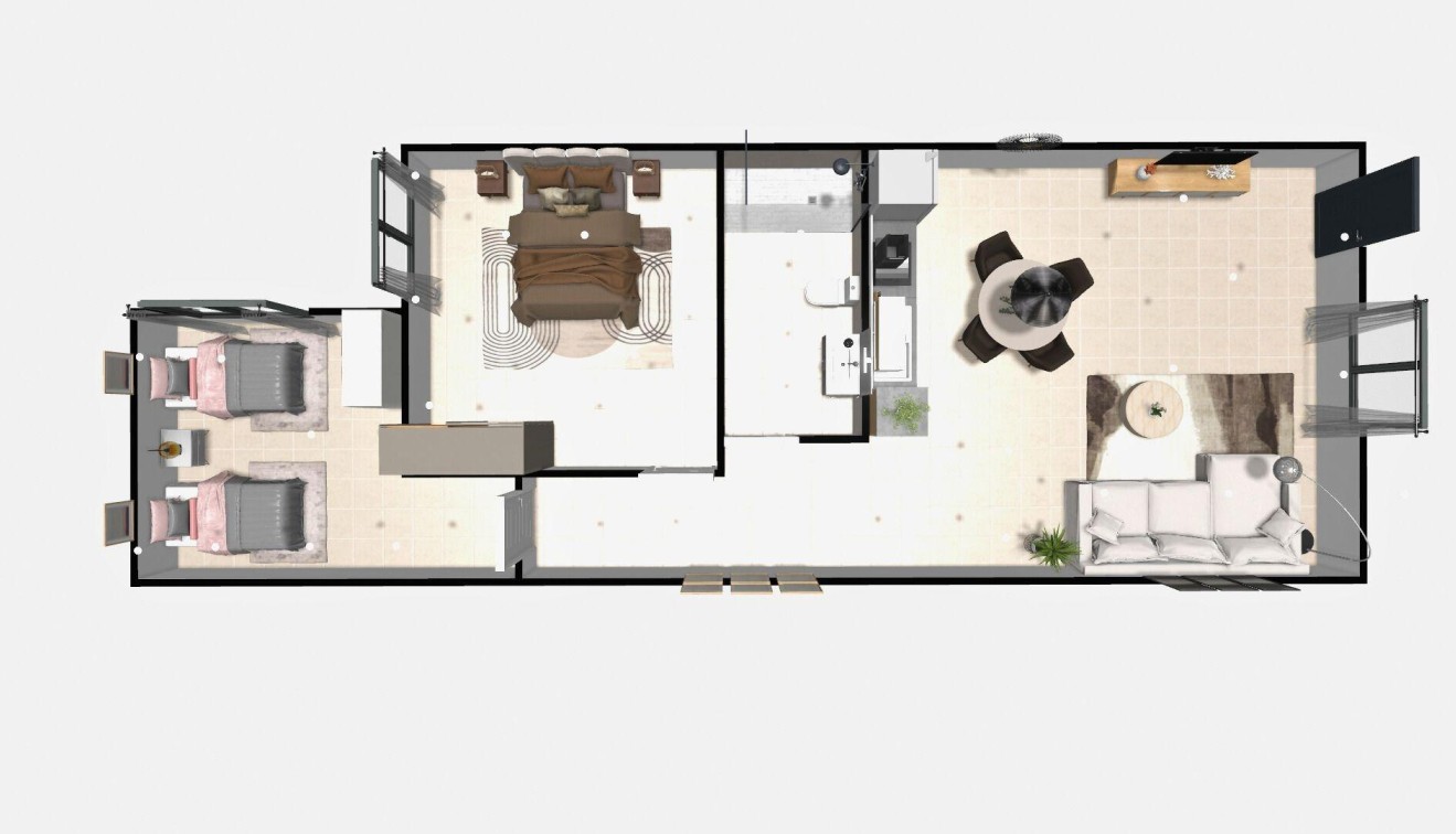 Nieuwbouw - Bungalow - Hondon de las Nieves - La Canalosa