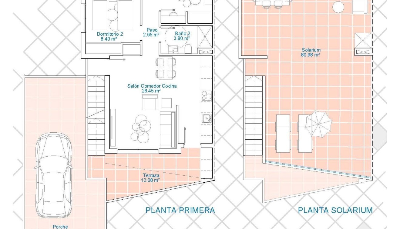 Nieuwbouw - Bungalow - Pilar de La Horadada - Lo Monte