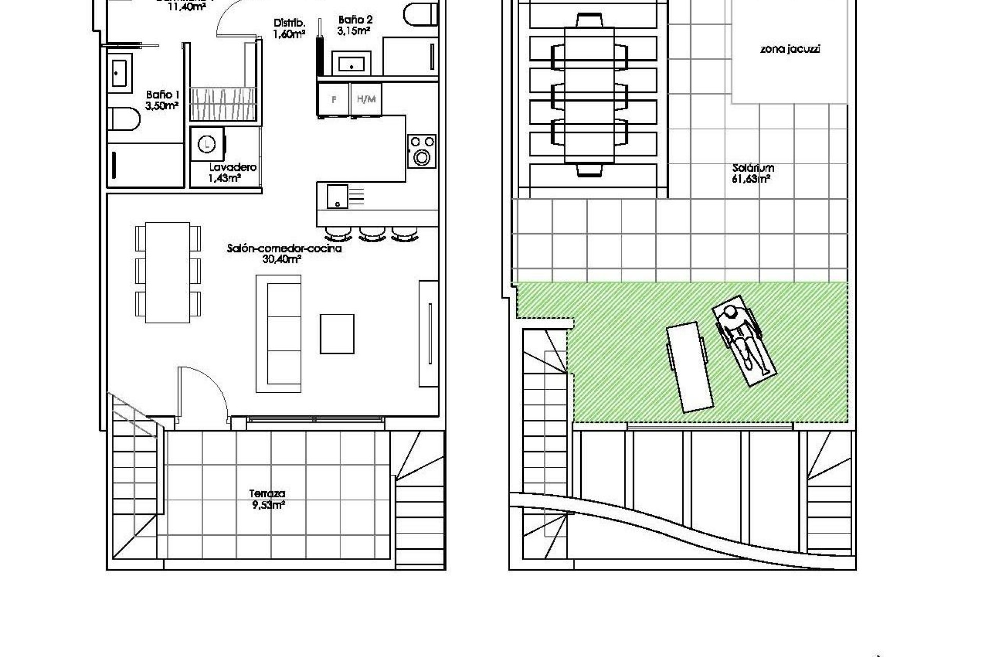 Nieuwbouw - Bungalow - Pilar de La Horadada - Parque Ramon eugenio Escudero