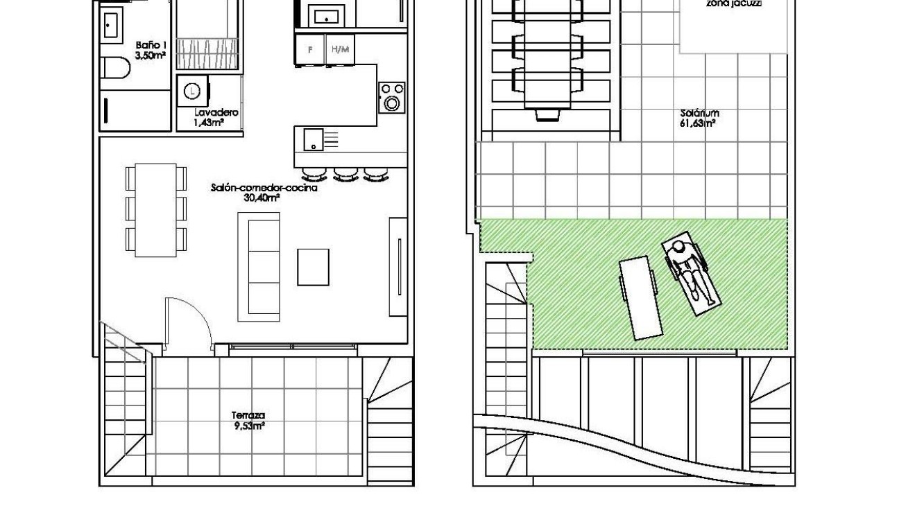 Nieuwbouw - Bungalow - Pilar de La Horadada - Parque Ramon eugenio Escudero