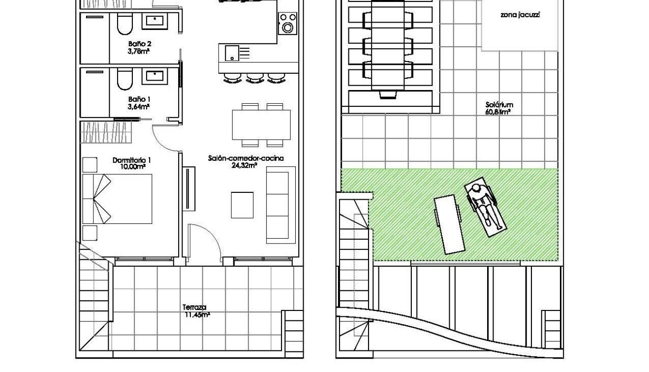 Nieuwbouw - Bungalow - Pilar de La Horadada - Parque Ramon eugenio Escudero