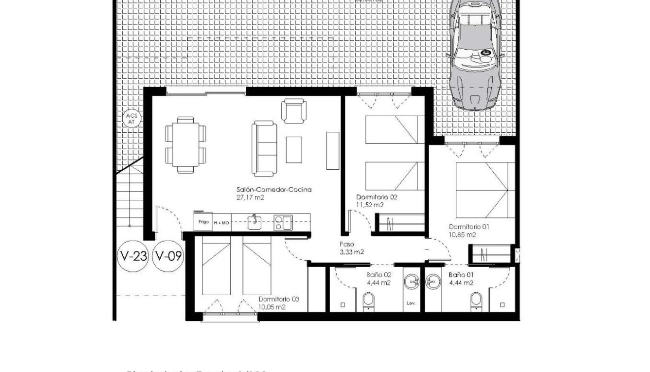 Nieuwbouw - Bungalow - Pilar de La Horadada - pueblo