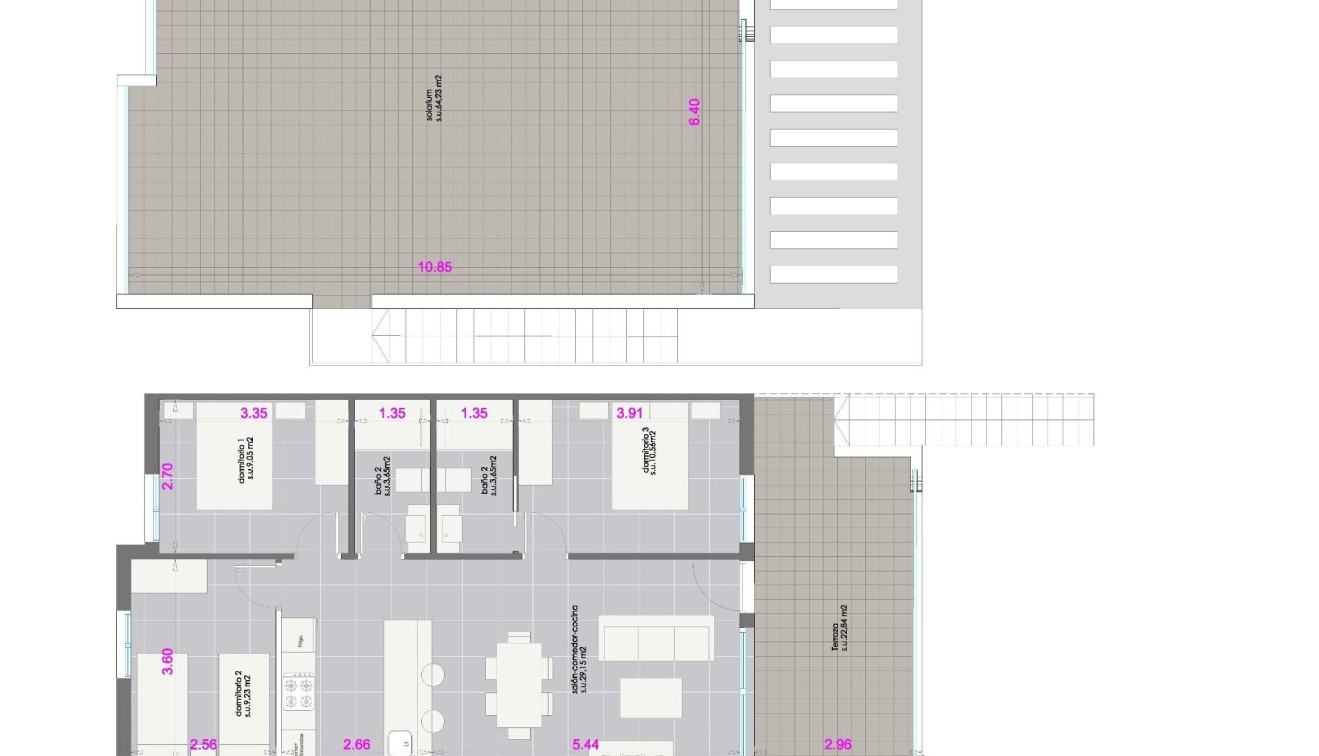 Nieuwbouw - Bungalow - Pilar de La Horadada - pueblo