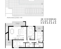 Nieuwbouw - Bungalow - Pilar de La Horadada - pueblo