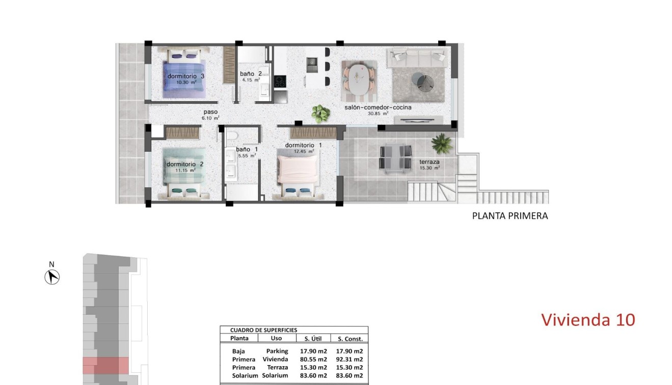 Nieuwbouw - Bungalow - Pilar de La Horadada - pueblo