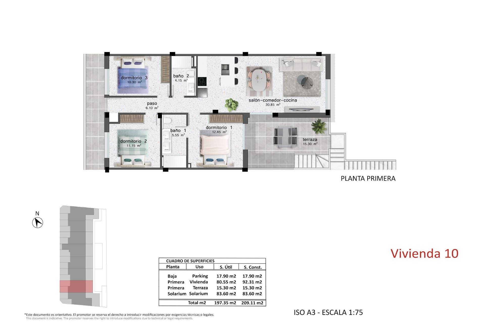 Nieuwbouw - Bungalow - Pilar de La Horadada - pueblo
