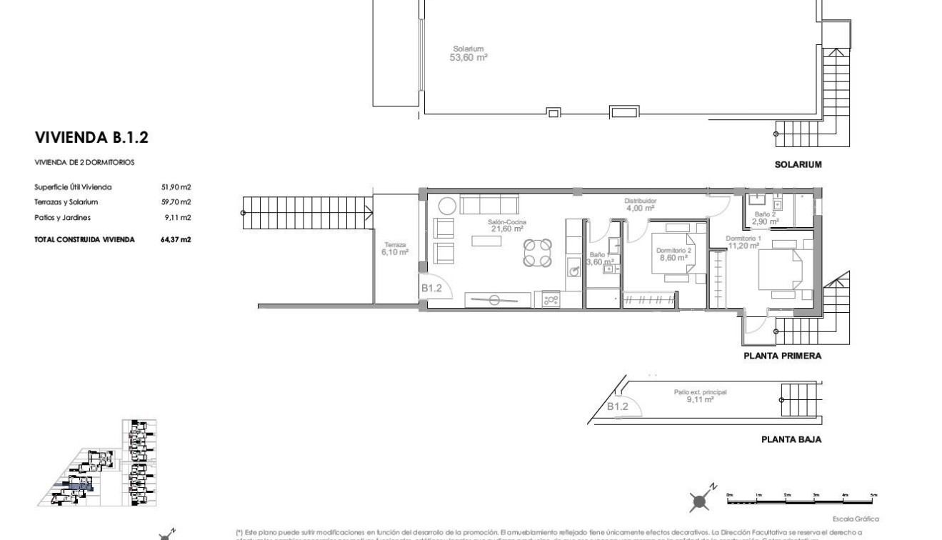 Nieuwbouw - Bungalow - Puerto de mazarron - Playa Negra