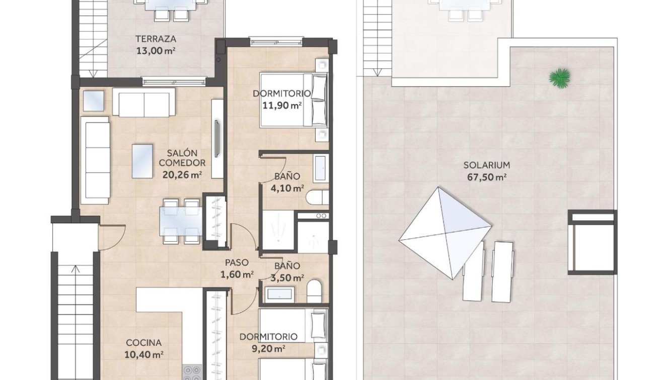 Nieuwbouw - Bungalow - San Miguel - La Cañada