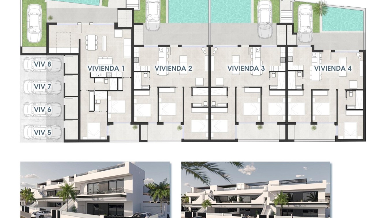 Nieuwbouw - Bungalow - San Pedro del Pinatar - Las esperanzas